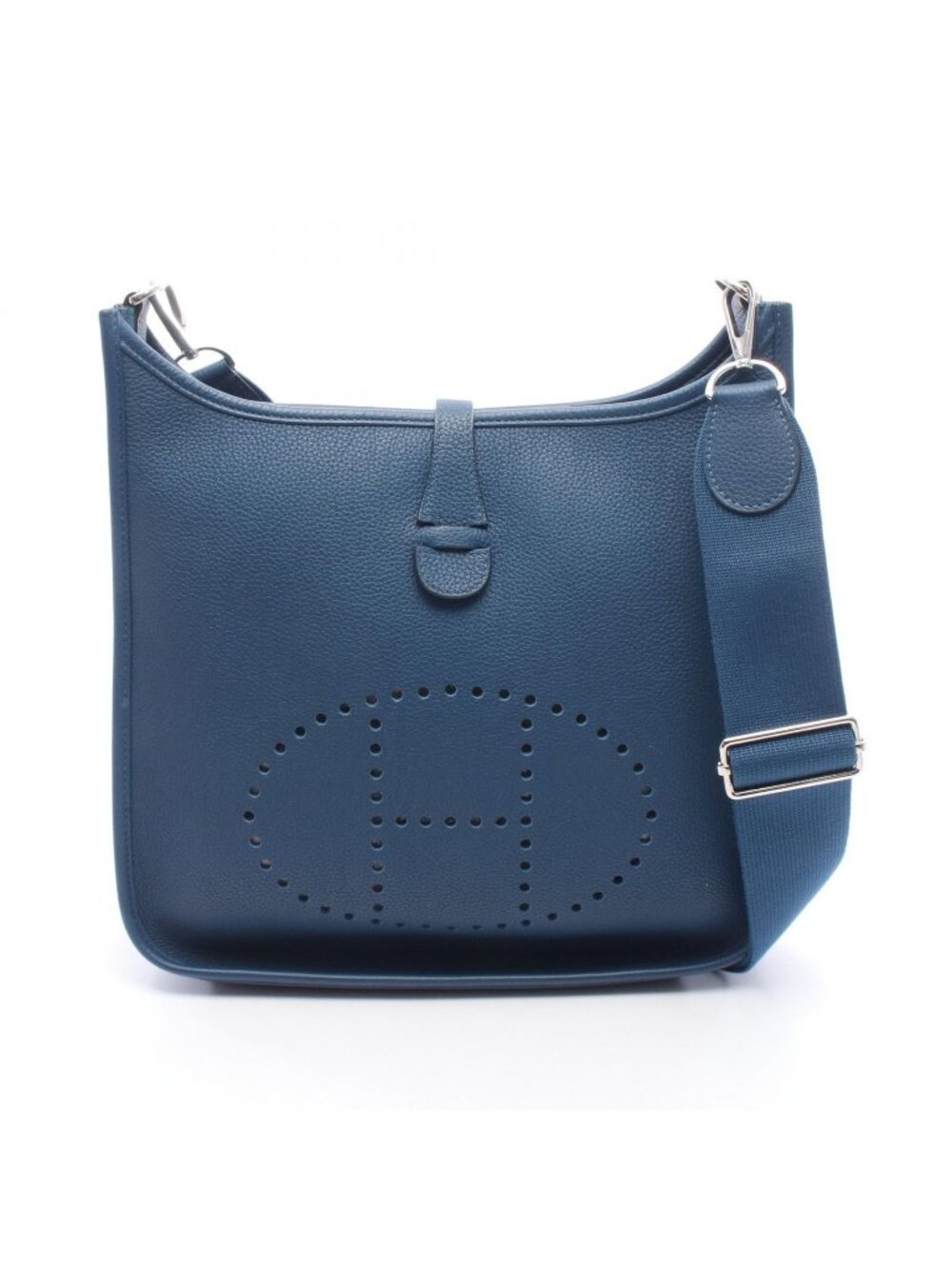 Hermes Shoulder Bag Evelyne 3 Trowa PM Deep Blue
